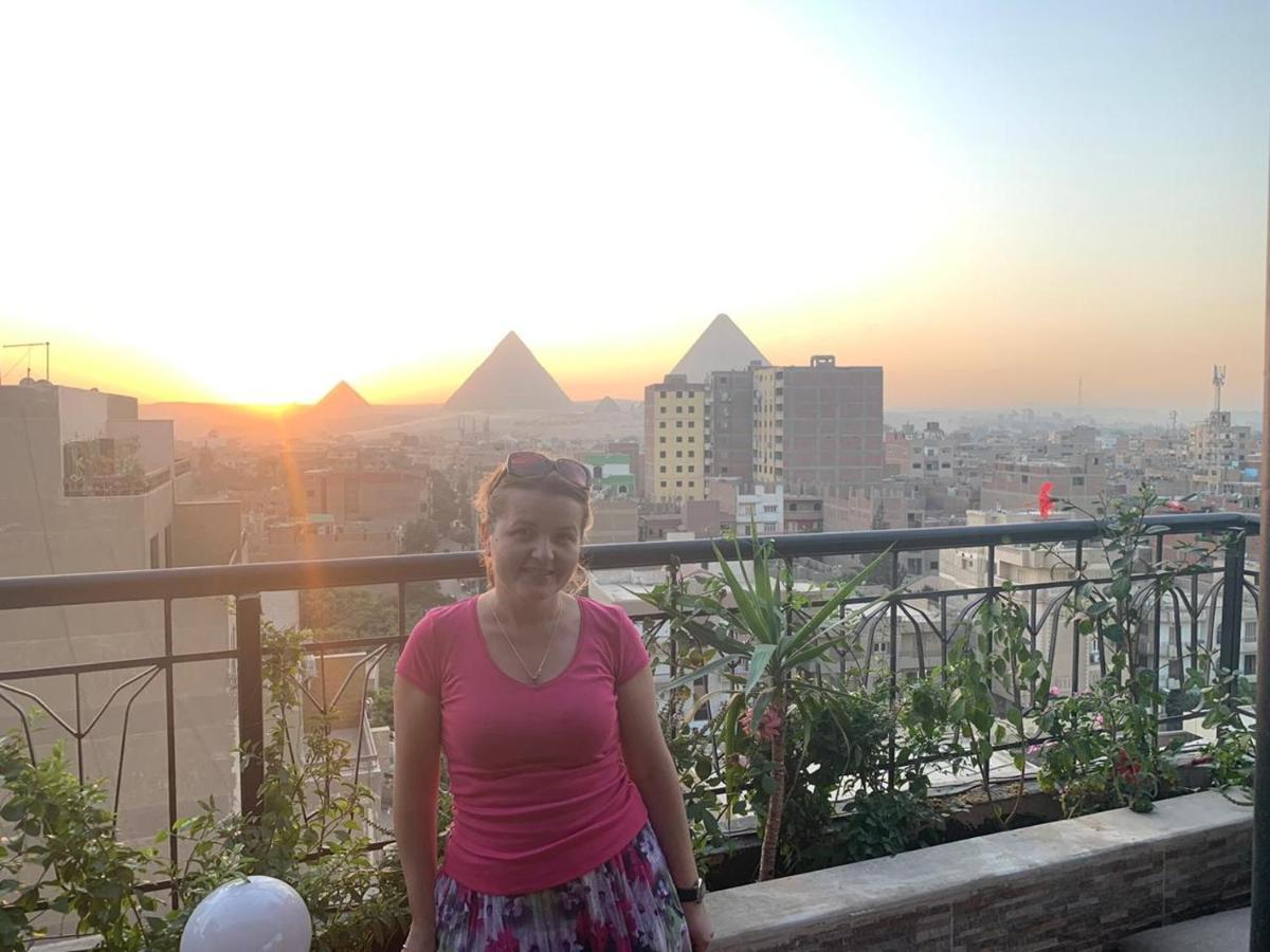 Draz Pyramids View Bed & Breakfast Kafret el-Gabal Exterior foto