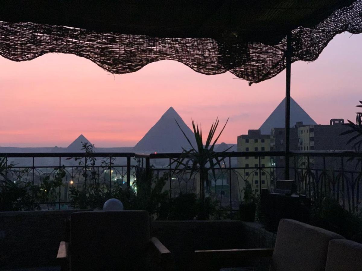 Draz Pyramids View Bed & Breakfast Kafret el-Gabal Exterior foto