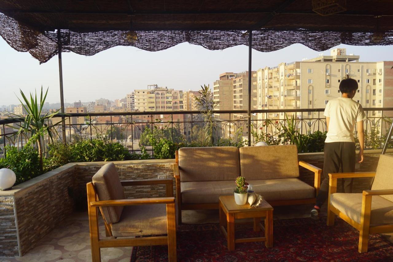 Draz Pyramids View Bed & Breakfast Kafret el-Gabal Exterior foto