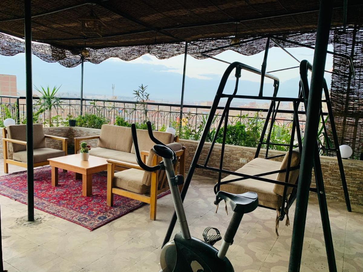 Draz Pyramids View Bed & Breakfast Kafret el-Gabal Exterior foto