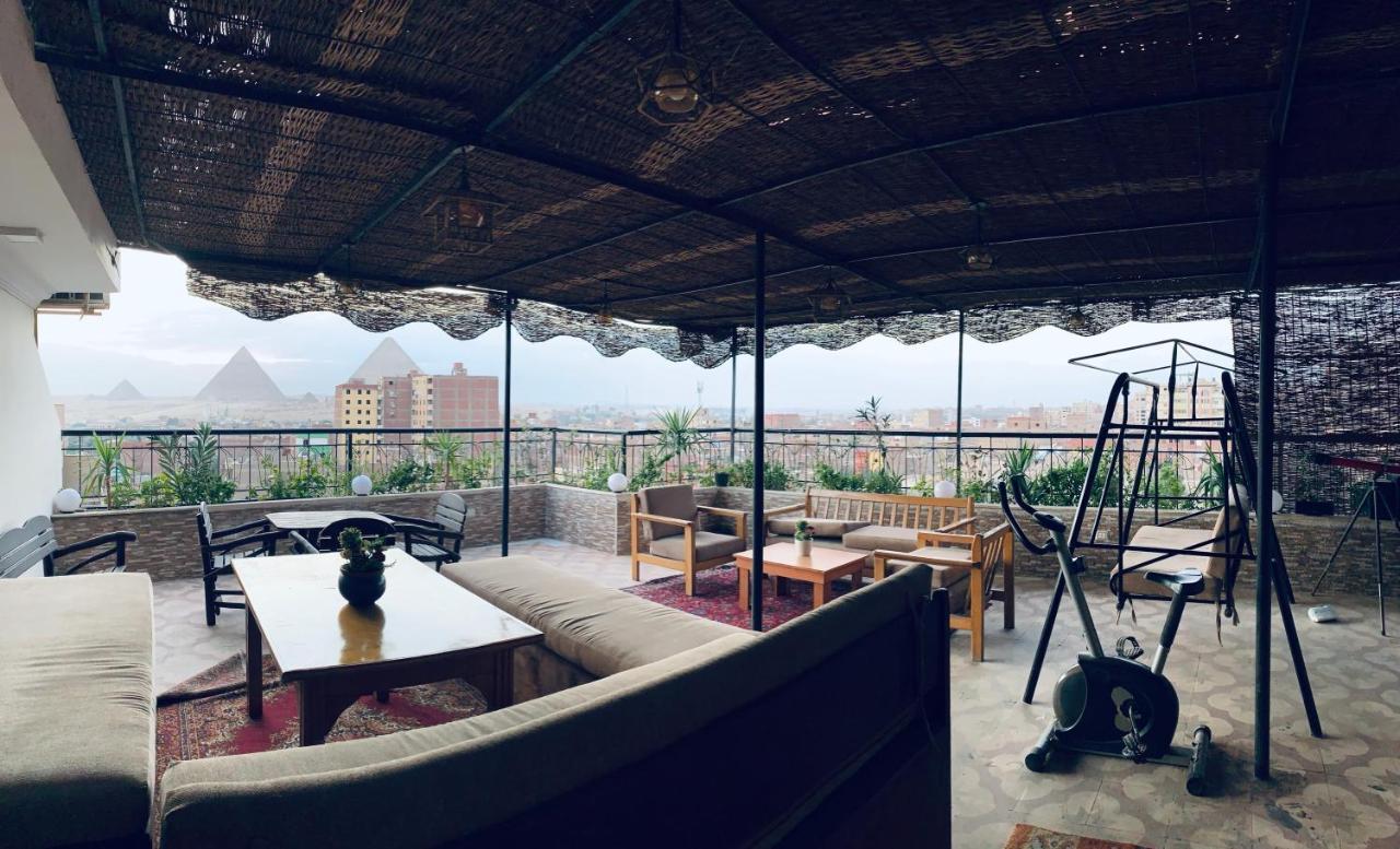 Draz Pyramids View Bed & Breakfast Kafret el-Gabal Exterior foto