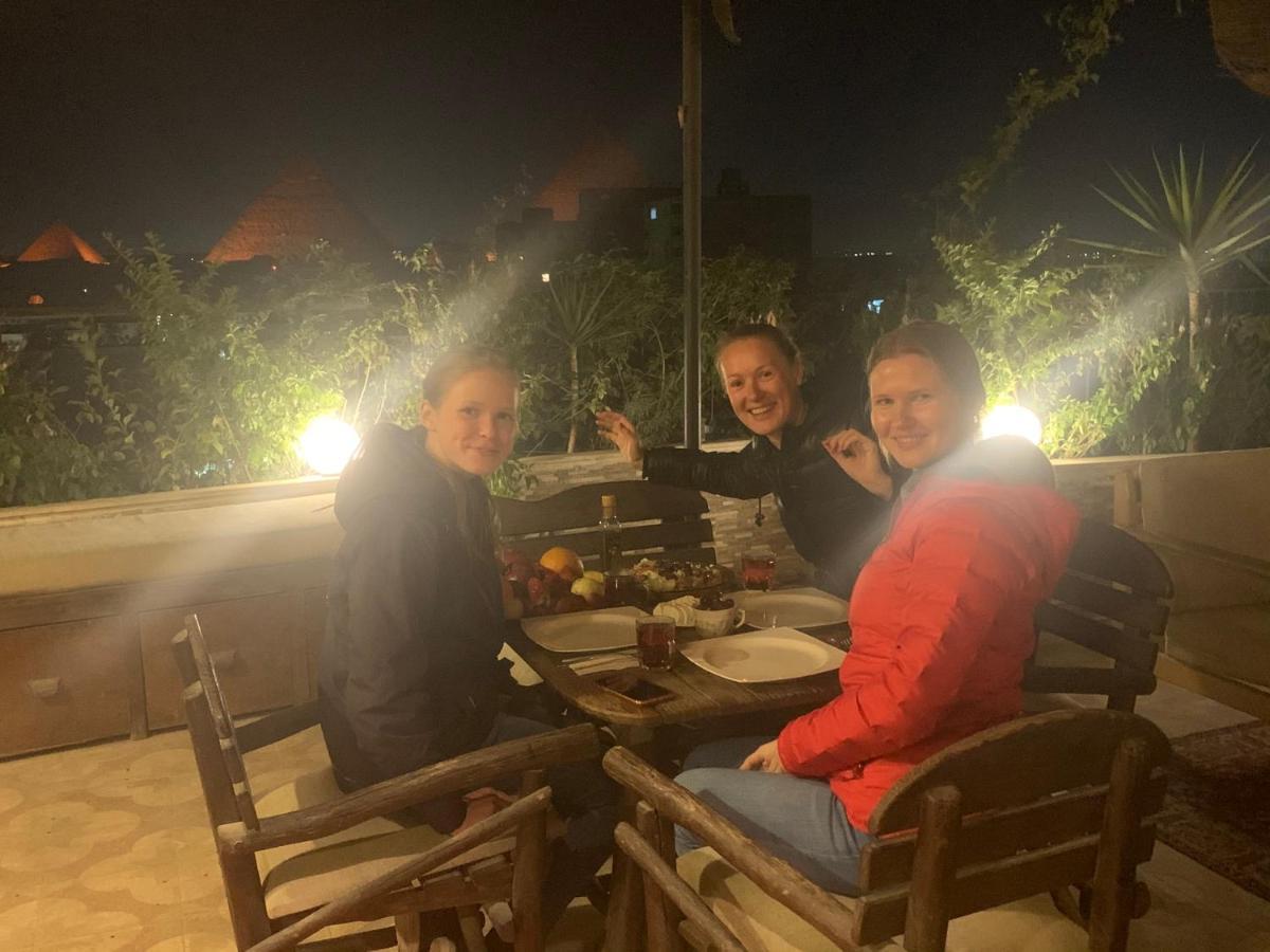 Draz Pyramids View Bed & Breakfast Kafret el-Gabal Exterior foto