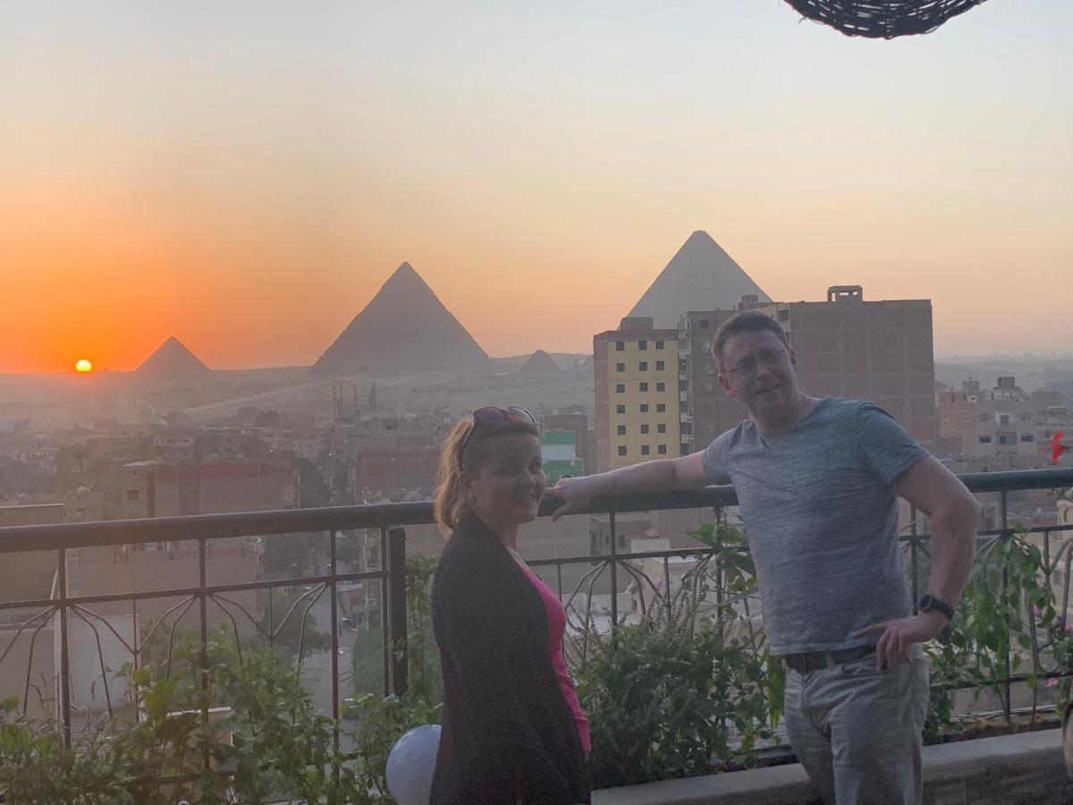 Draz Pyramids View Bed & Breakfast Kafret el-Gabal Exterior foto